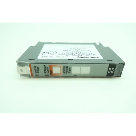 ALLEN BRADLEY Input Module, POINT I/O, Analog, Voltage, 2 Channels, Open Style, DIN Mounted 1734-IE2V